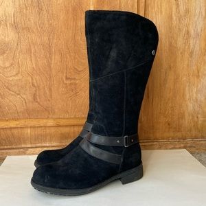 North Face Bridgeton Black Waterproof Tall Boots 9